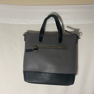 Clarks Black and Gray Bag